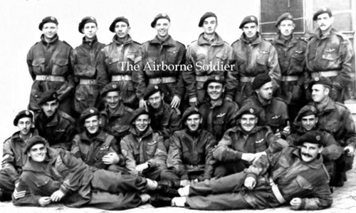 Photo from the Airborne Soldier Website Top Row - Pitcock, Perfect, Mills, Fairgrieve, Richards, Saunders, May, Howard H. Middle Row - Wilson, East, Tigar, Howard L, Crook, Cook Tow Master. Bottom Row - Eiaer, Mather, Meakin, Davidson, Lovett, Redknap.